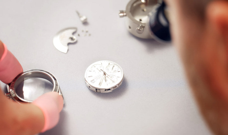 Uhr zur Reparatur einsenden